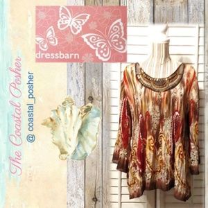 Dress Barn Woman 2X Blouse